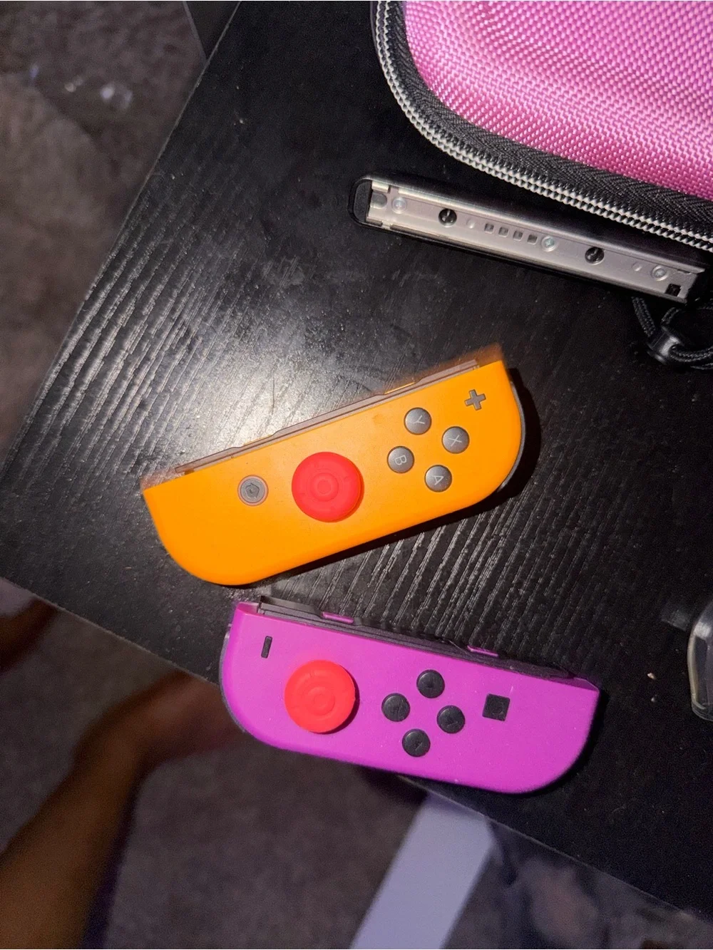 Nintendo Neon Orange & Neon Pink Joy-Con Style Controllers